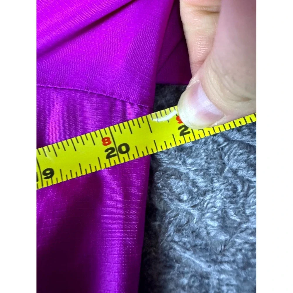 Champion Girls XL 14-16 Windbreaker Jacket Pink Purple Hooded Outdoor Full Zip